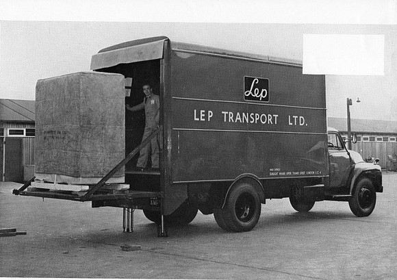 Bedford A with tail lift