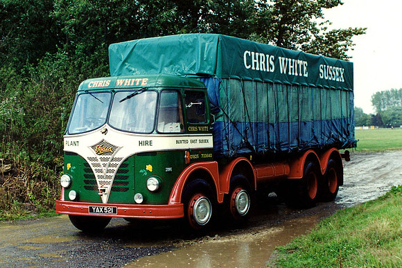 1960 Foden S20 YAX521