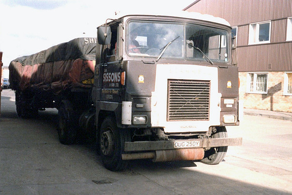 1982 Scammell Crusader DUG250Y