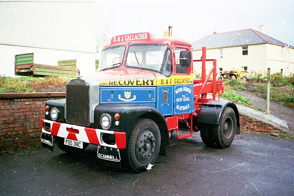 1965 Scammell Highwayman FDS38C