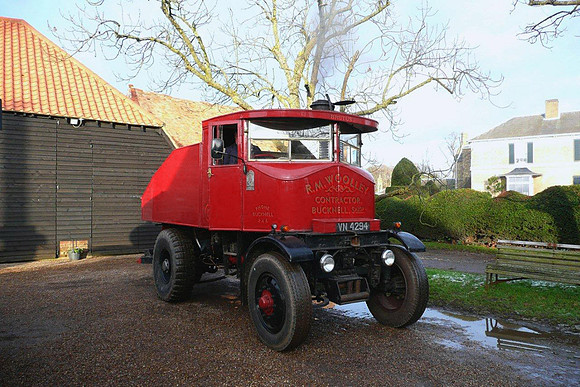 1933 Sentinel DG4 tractor No 8756, VN4294