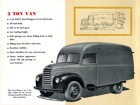 Thames 2 ton van