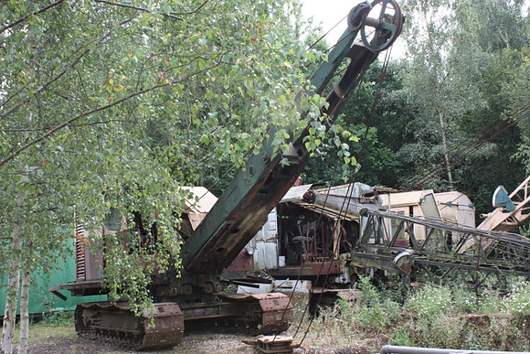 Disused Ruston-Bucyrus