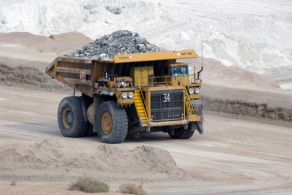 Terex dump truck