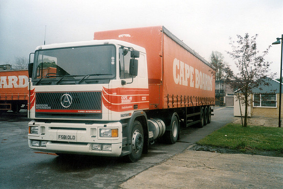 1989 Seddon Atkinson Strato E350 F581OLD
