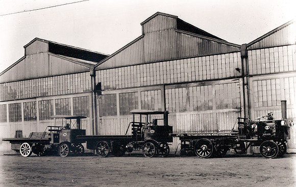 Thames Ironworks steam waggons