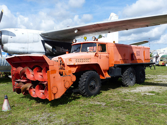 1984 Ural 375D Snow Clearing Vehicle
