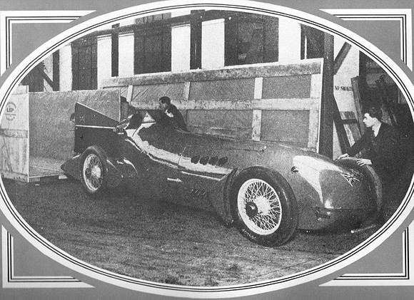 Donald Campbell's Bluebird to USA 1927