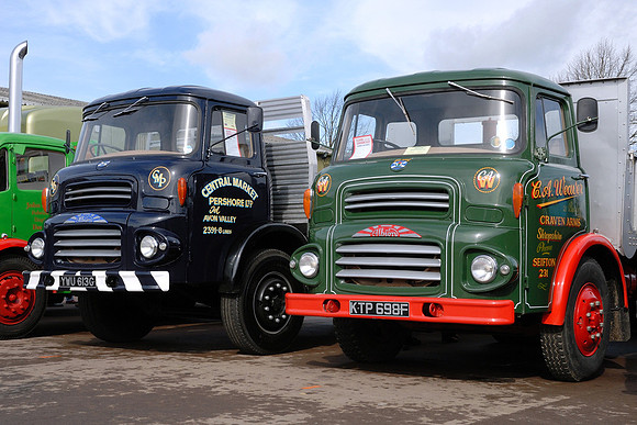 Albion Clydesdale YWU613G & Chieftain KTP698F