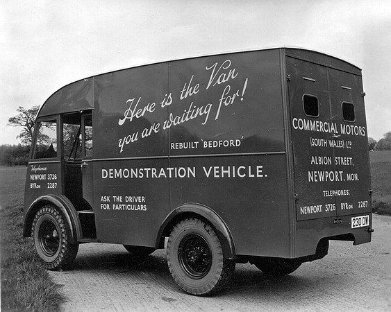 Bedford MW Demonstration Van
