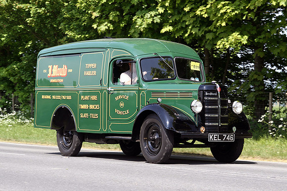 1950 Bedford KZ van KEL746