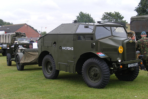 1940 Morris-Commercial C8 Quad 848UXM