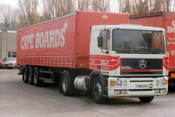 1989 Seddon Atkinson Strato E350 F580OLD