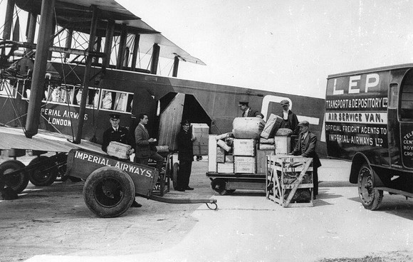 Classic Lep image - loading Imperial Airways