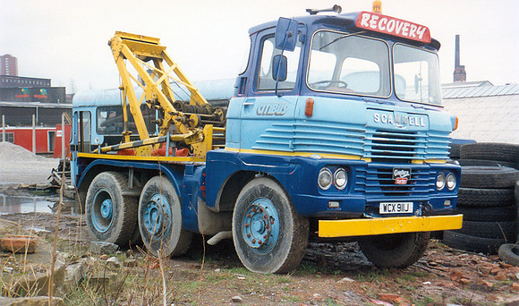 1970 Scammell Trunker recovery WCX911J