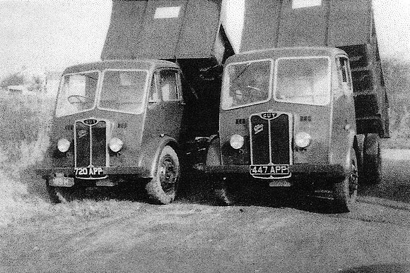 1957 Guy Otter tippers 720APP and 447APP