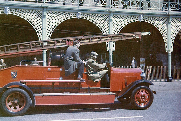 1933 Morris-Commercial fire-escape