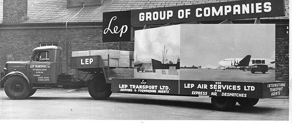 Interesting tractor unit of Lep Dublin