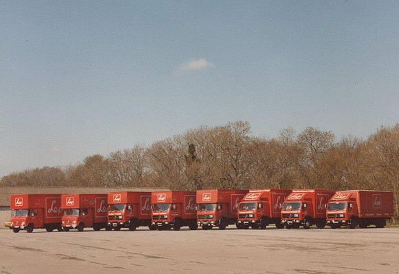 Lep Dover's impressive Mercedes express van fleet
