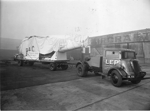 Ford 7V still hauling aircraft about