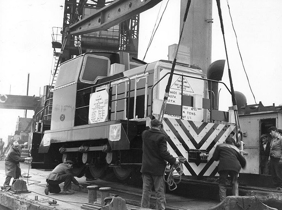 x Diesel Loco en route to Port Swettenham
