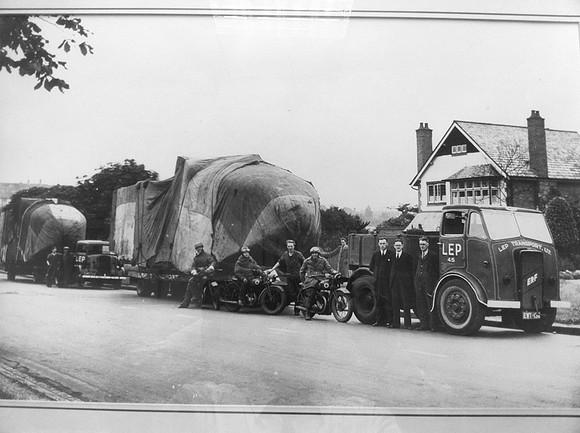 ERF & 7V under military escort