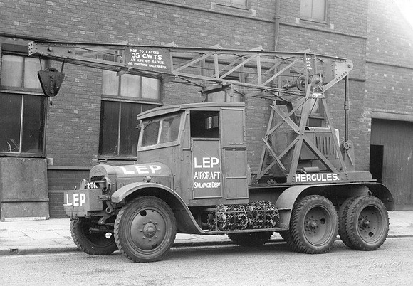 Mobile Crane of Lep Aircraft Salvage