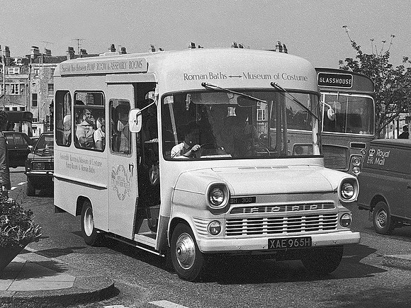 1970 Ford Transit/Strachans XAE965H