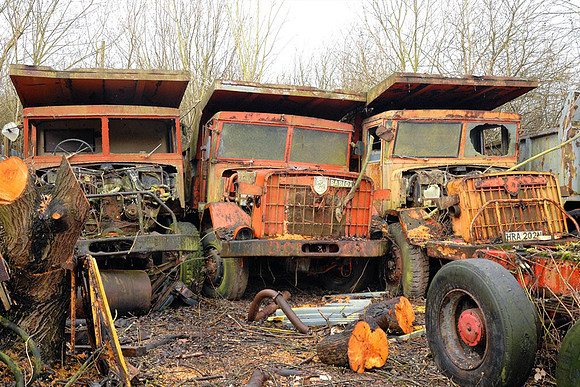 Aveling-Barford 690 Dumptruk
