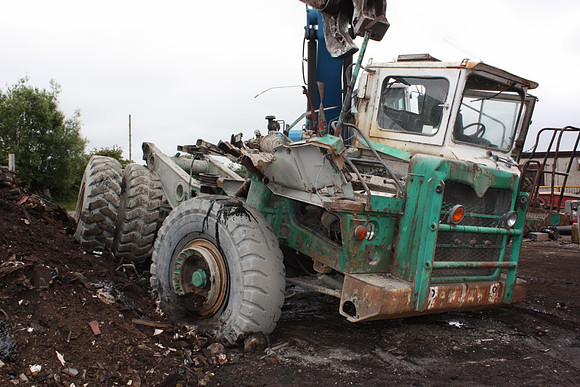 Aveling-Barford hauler