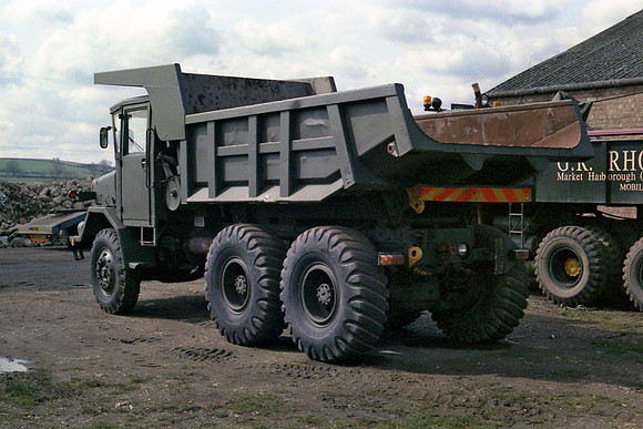 1971 Aveling-Barford 690 Dumptruk