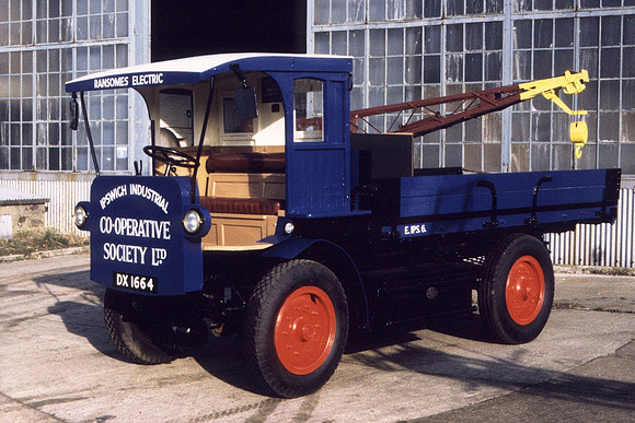 1914 Ransomes Orwell electric lorry DX1664