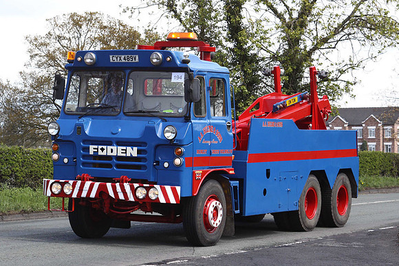 1980 Foden S85 CYX489V