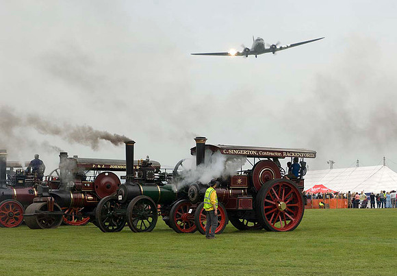 Flypast at Stoke Goldington