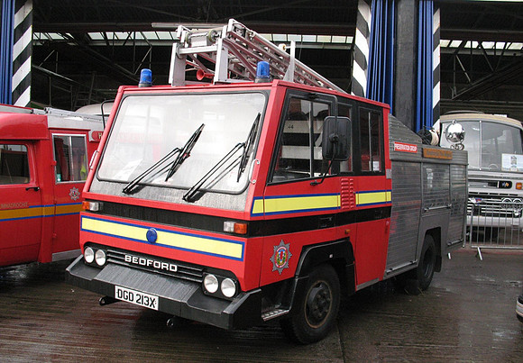 1981 Bedford Fire Witch DGD213X