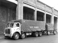 AEC negative 11536 - PYH705 - AEC Mammoth Major - Silver Roadways 56