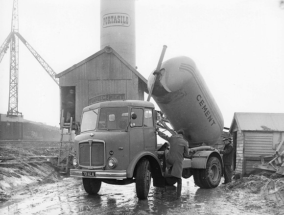 AEC negative 21394A - 701ALA - AEC Mercury - Tunnel Cement 758