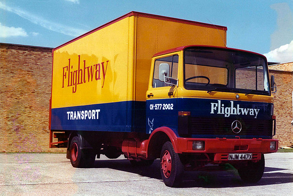 1981 Mercedes-Benz 813 NJM447X