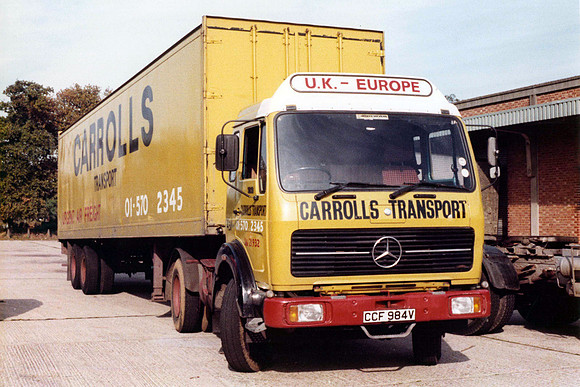 1979 Mercedes-Benz 1624 CCF984V