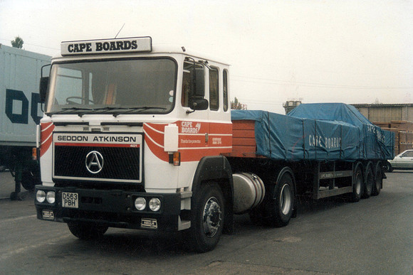 1986 Seddon Atkinson 401 D563PBH