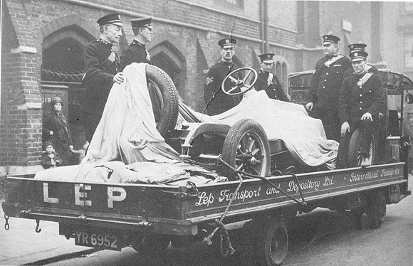 Gold Plated Chassis 1927 Motor Show