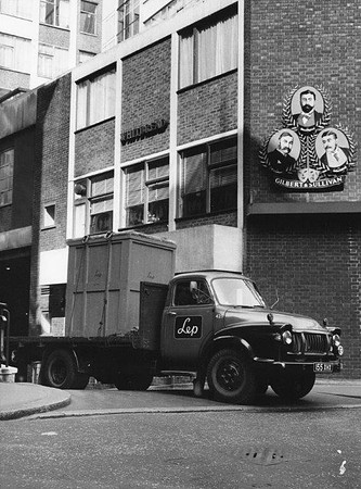 Bedford J Type outside a pub