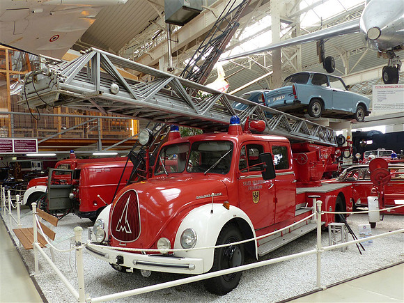 1962 Magirus Sirius DL30 Turntable Ladder