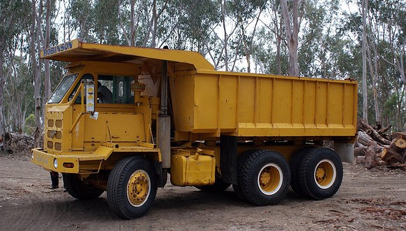 Foden half-cab tipper