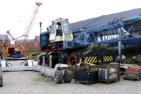 Jones mobile crane
