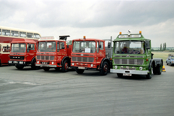 Tilt cab line up