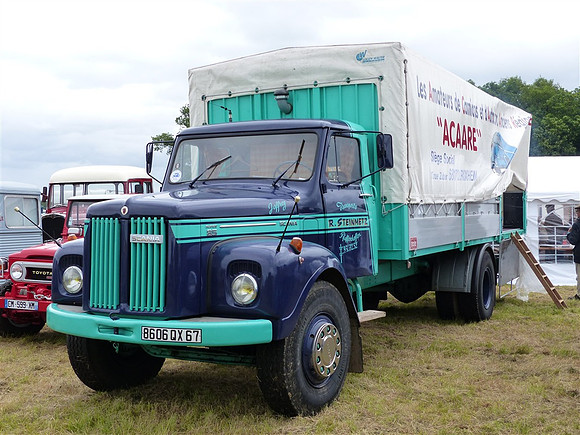 1970 Scania Super N85 Rigid Tilt 8606QX67