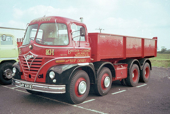 1967 Foden S21 LAY631E