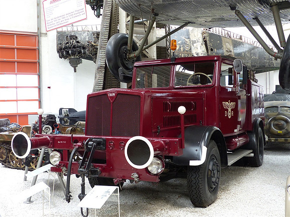 1940 Faun ZR Road-Rail Tractor