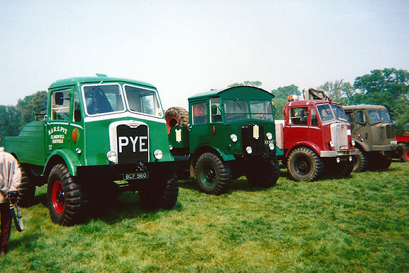 Douglas and AEC timber tractors